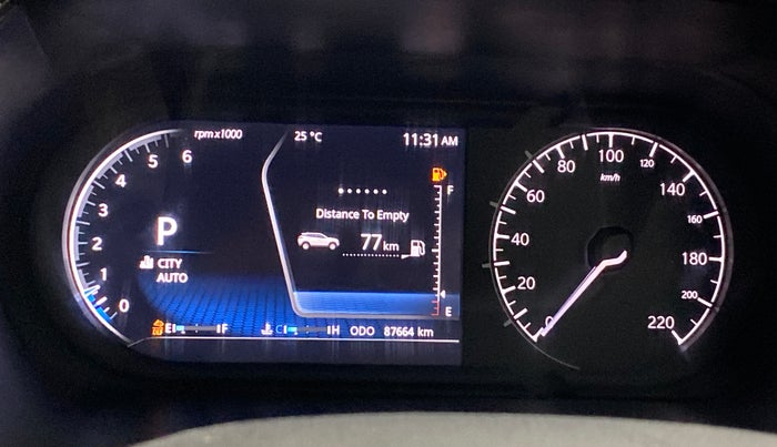 2022 Tata Harrier XZA PLUS 2.0L, Diesel, Automatic, 87,661 km, Odometer Image