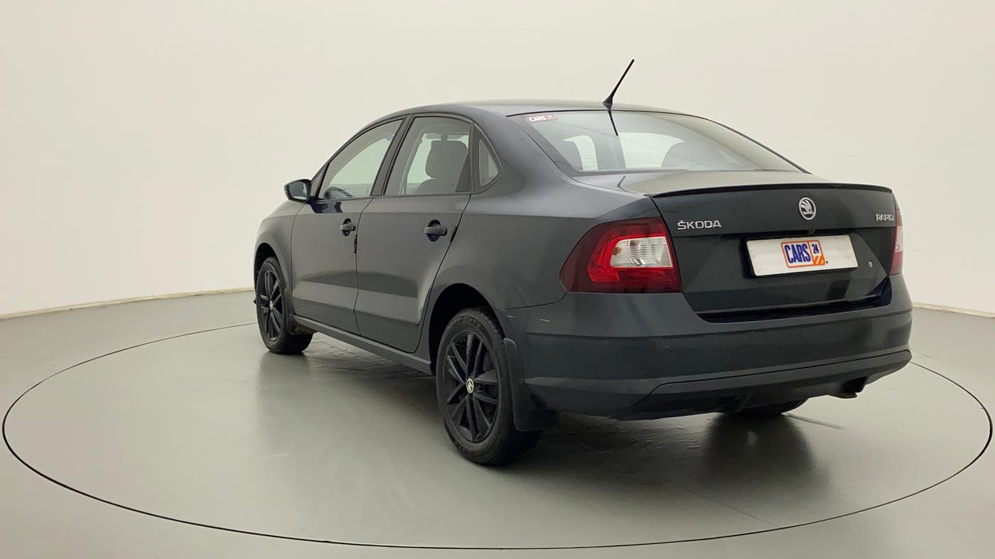2021 Skoda Rapid AMBITION TSI, Petrol, Manual, 13,295 km, Left Back Diagonal