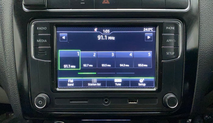 2021 Skoda Rapid AMBITION TSI, Petrol, Manual, 13,295 km, Infotainment System