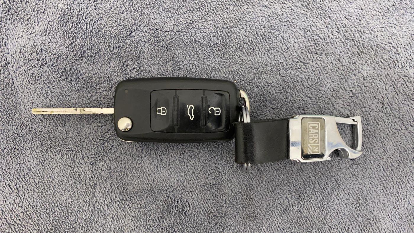 2021 Skoda Rapid AMBITION TSI, Petrol, Manual, 13,295 km, Key Close Up
