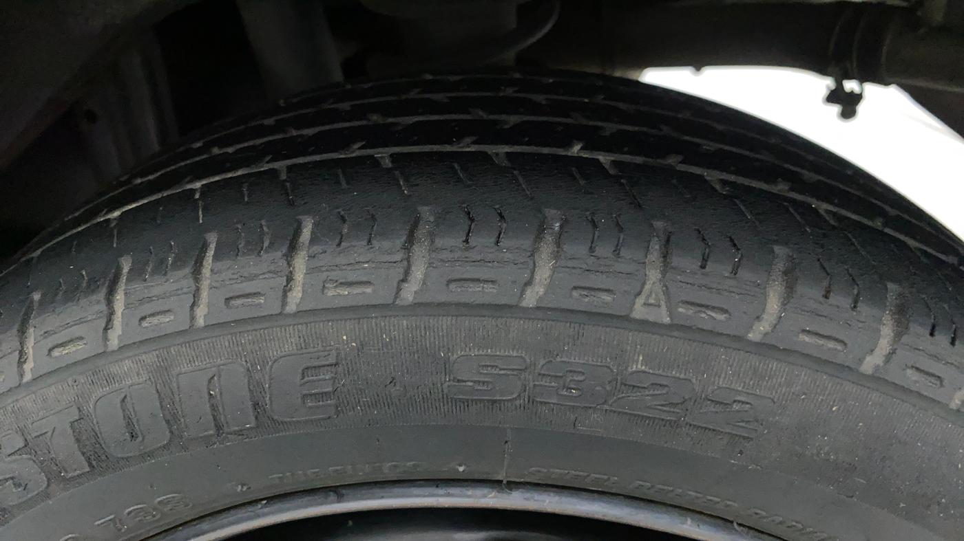 2019 Maruti Alto K10 VXI P, Petrol, Manual, 50,409 km, Left Rear Tyre Tread