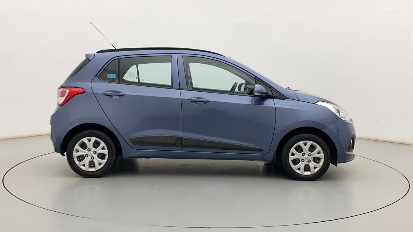 2015 Hyundai Grand i10 SPORTZ 1.2 KAPPA VTVT, Petrol, Manual, 78,389 km, Right Side View