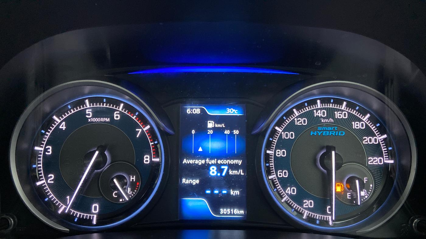 2022 Maruti XL6 ALPHA PLUS MT DUAL TONE, Petrol, Manual, 30,516 km, Odometer Image
