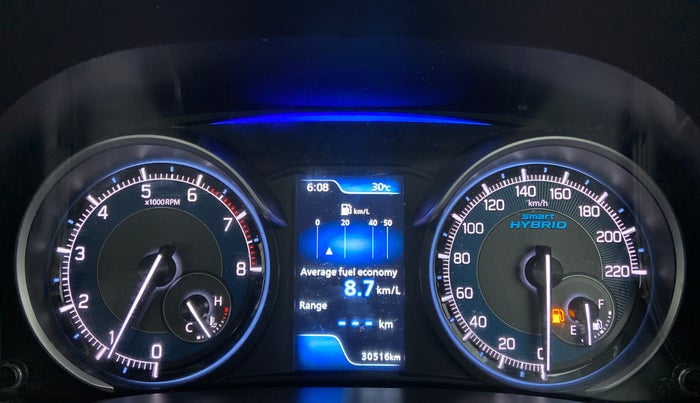 2022 Maruti XL6 ALPHA PLUS MT DUAL TONE, Petrol, Manual, 30,516 km, Odometer Image