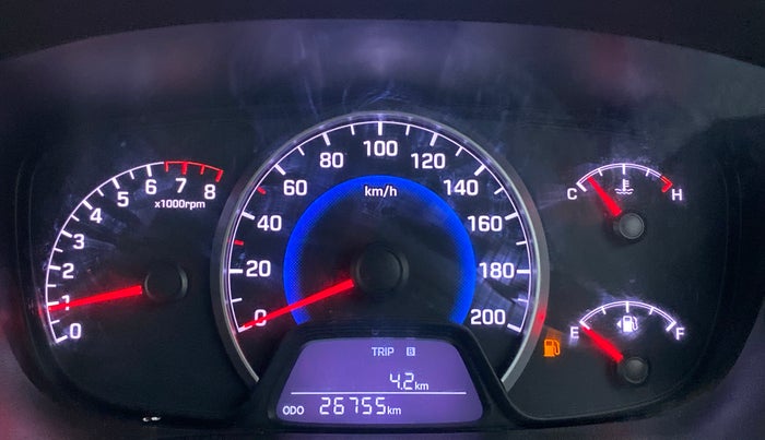 2014 Hyundai Grand i10 MAGNA 1.2 KAPPA VTVT, Petrol, Manual, 26,754 km, Odometer Image