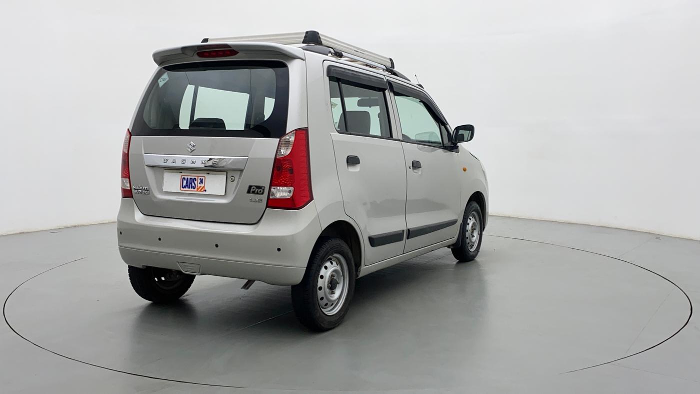 2016 Maruti Wagon R 1.0 LXI CNG, CNG, Manual, 56,582 km, Right Back Diagonal