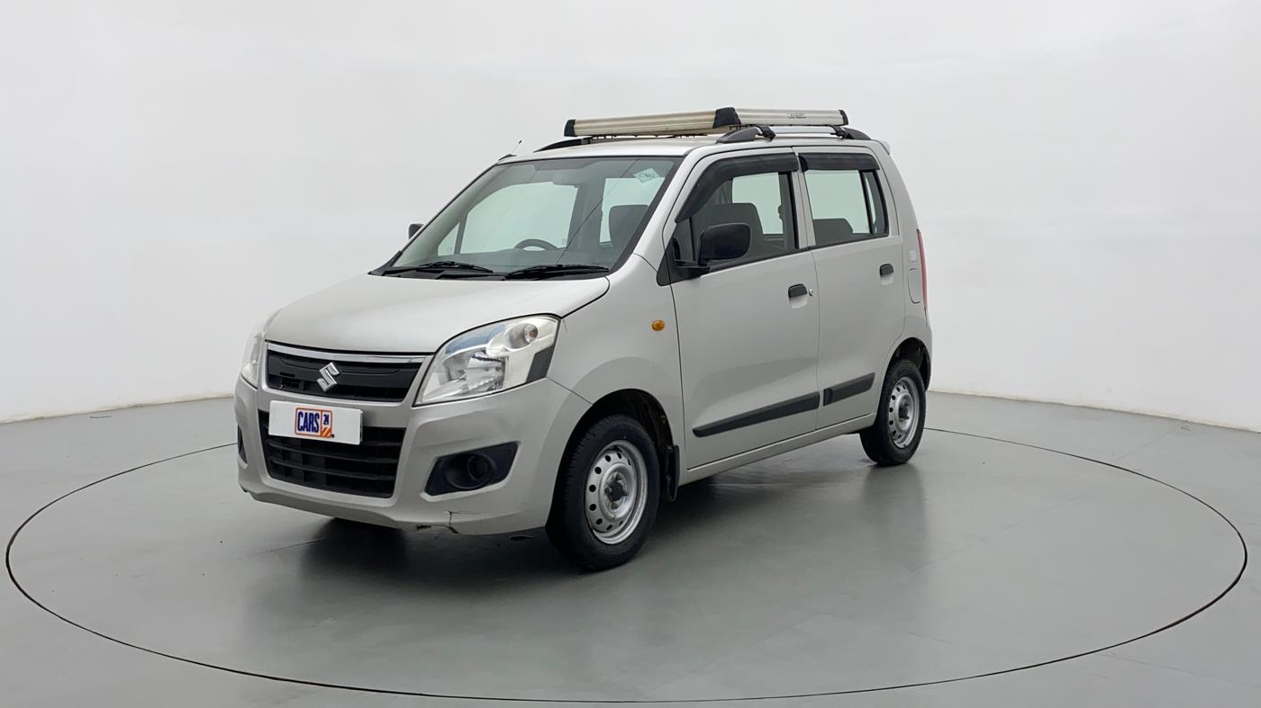 2016 Maruti Wagon R 1.0 LXI CNG, CNG, Manual, 56,582 km, Left Front Diagonal