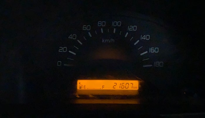 2016 Maruti Wagon R 1.0 LXI, Petrol, Manual, 21,597 km, Odometer Image