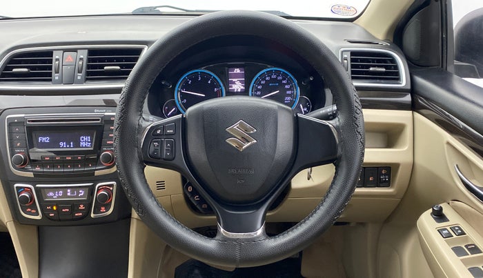 2016 Maruti Ciaz VDI+ SHVS, Diesel, Manual, 58,843 km, Steering Wheel Close Up