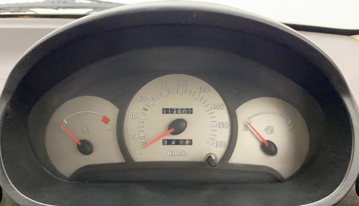 2013 Hyundai Santro Xing GL PLUS, Petrol, Manual, 1,14,564 km, Odometer Image