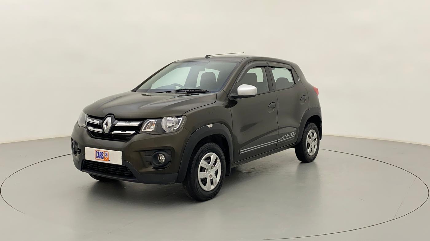 2018 Renault Kwid 1.0 RXT Opt AT, Petrol, Automatic, 19,503 km, Left Front Diagonal