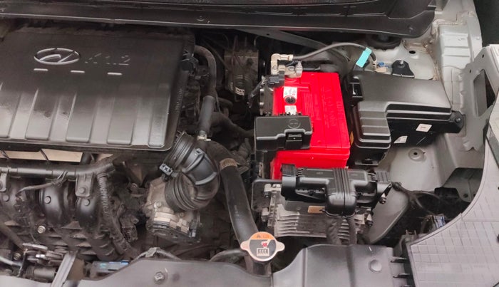 2023 Hyundai EXTER SX(O) CONNECT 1.2 AMT DUAL TONE, Petrol, Automatic, 20,275 km, Engine View - Left