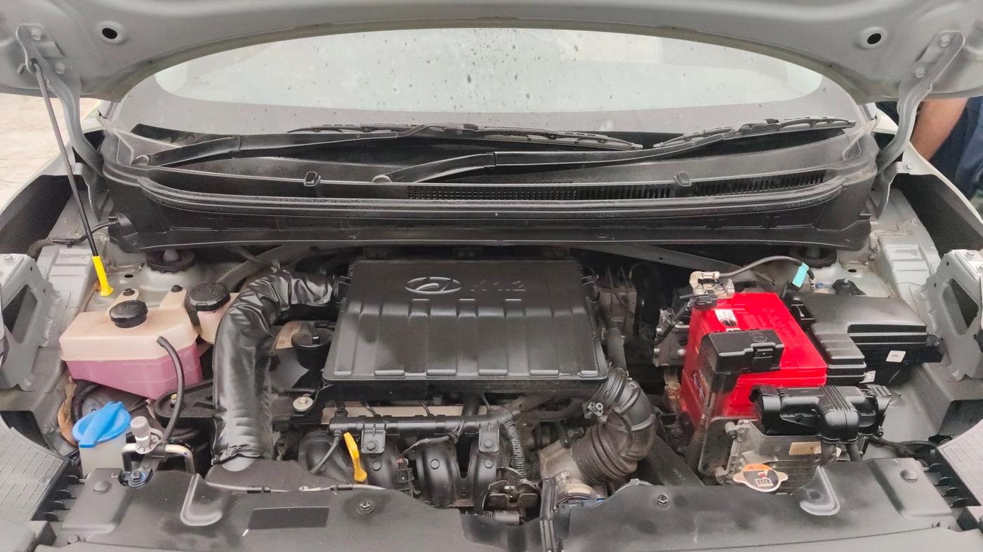 2023 Hyundai EXTER SX(O) CONNECT 1.2 AMT DUAL TONE, Petrol, Automatic, 20,275 km, Engine View