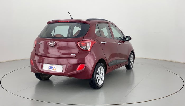 2014 Hyundai Grand i10 SPORTZ 1.2 KAPPA VTVT, Petrol, Manual, 37,393 km, Right Back Diagonal