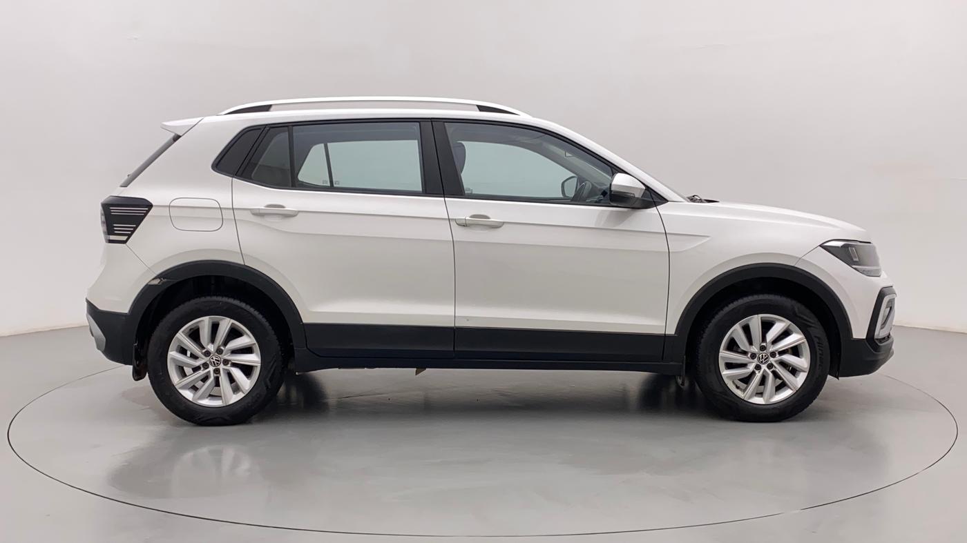 2021 Volkswagen TAIGUN HIGHLINE 1.0 TSI MT, Petrol, Manual, 25,192 km, Right Side View