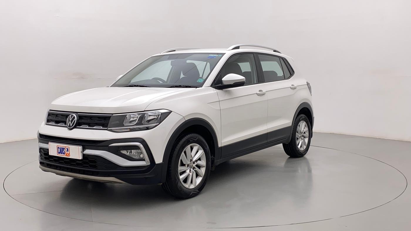 2021 Volkswagen TAIGUN HIGHLINE 1.0 TSI MT, Petrol, Manual, 25,192 km, Left Front Diagonal