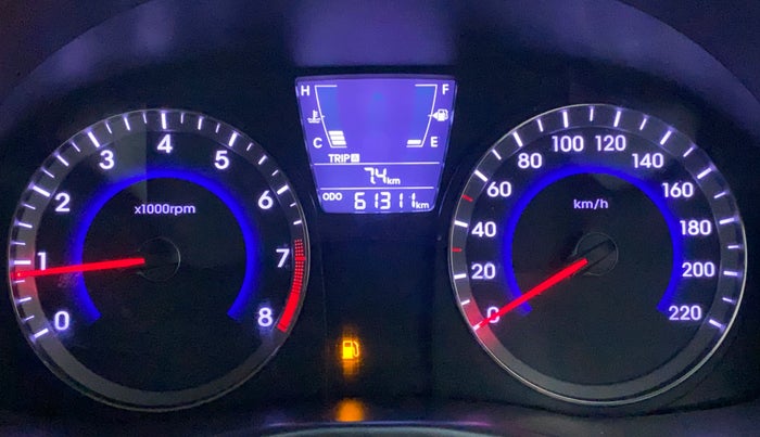 2015 Hyundai Verna FLUIDIC 4S 1.6 VTVT S, Petrol, Manual, 61,311 km, Odometer Image
