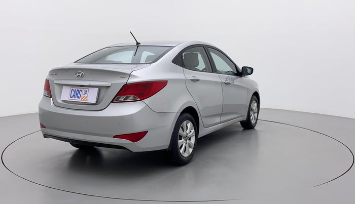 2015 Hyundai Verna FLUIDIC 4S 1.6 VTVT S, Petrol, Manual, 61,311 km, Right Back Diagonal