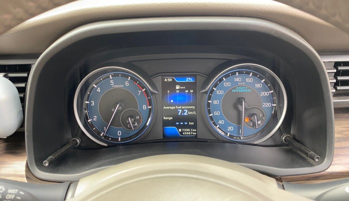 2019 Maruti Ertiga ZXI+ SHVS, Petrol, Manual, 43,635 km, Odometer Image