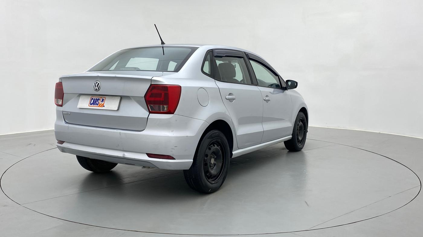 2018 Volkswagen Ameo COMFORTLINE 1.0, Petrol, Manual, 63,554 km, Right Back Diagonal