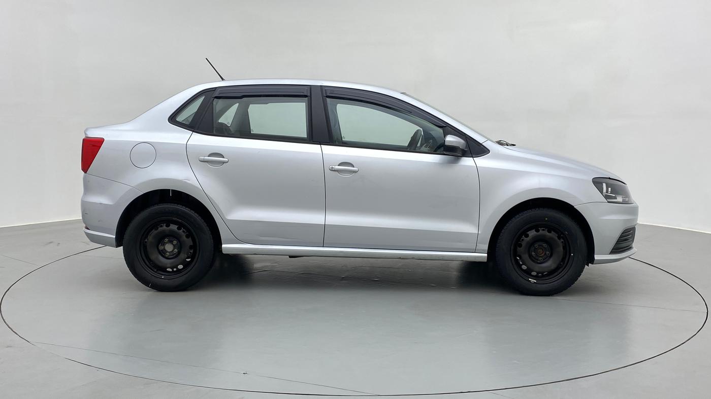2018 Volkswagen Ameo COMFORTLINE 1.0, Petrol, Manual, 63,554 km, Right Side View