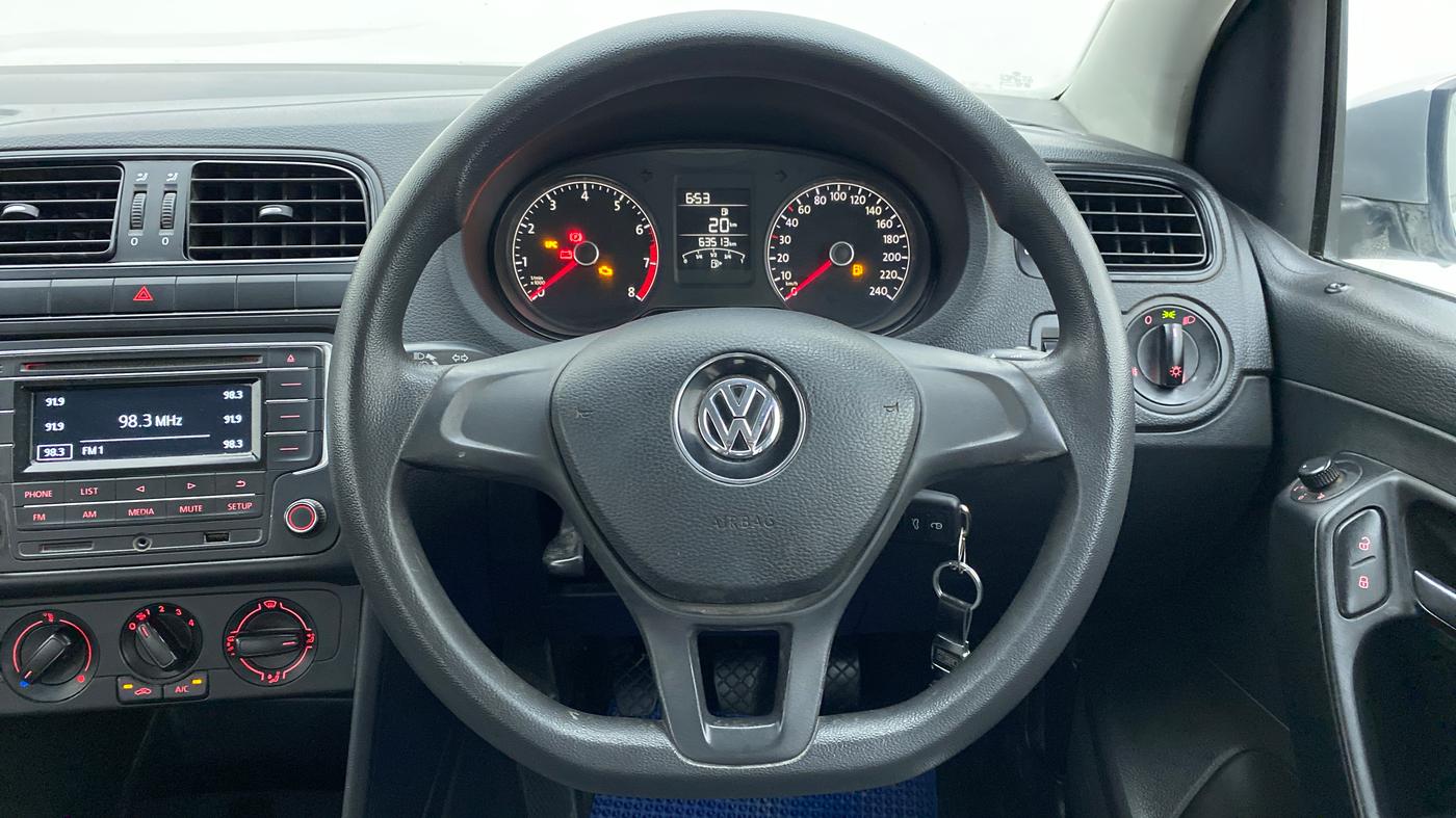 2018 Volkswagen Ameo COMFORTLINE 1.0, Petrol, Manual, 63,554 km, Steering Wheel Close Up