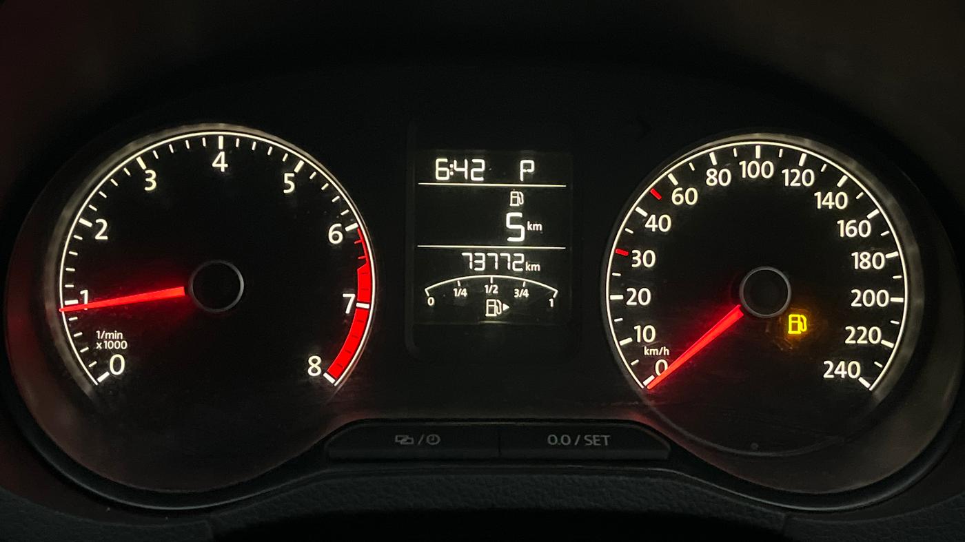 2019 Volkswagen Polo GT TSI AT, Petrol, Automatic, 73,741 km, Odometer Image