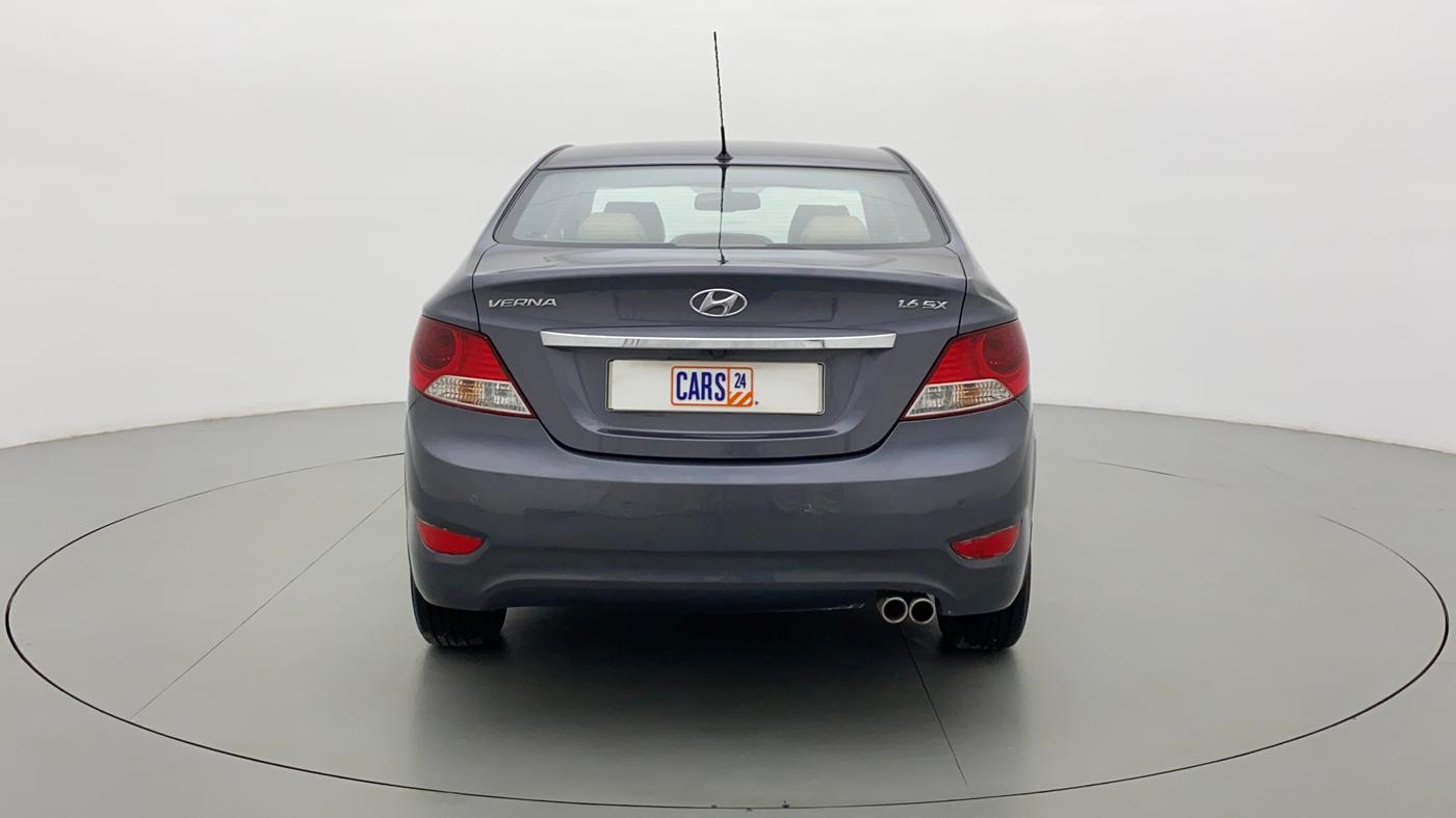 2013 Hyundai Verna FLUIDIC 1.6 SX VTVT OPT, Petrol, Manual, 49,389 km, Back/Rear