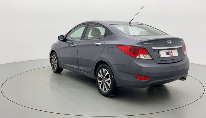 2013 Hyundai Verna FLUIDIC 1.6 SX VTVT OPT, Petrol, Manual, 49,389 km, Left Back Diagonal