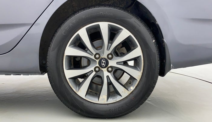 2013 Hyundai Verna FLUIDIC 1.6 SX VTVT OPT, Petrol, Manual, 49,389 km, Left Rear Wheel