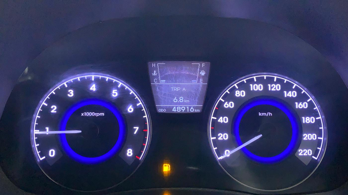 2013 Hyundai Verna FLUIDIC 1.6 SX VTVT OPT, Petrol, Manual, 49,389 km, Odometer Image