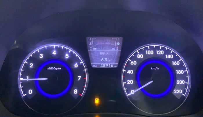 2013 Hyundai Verna FLUIDIC 1.6 SX VTVT OPT, Petrol, Manual, 49,389 km, Odometer Image