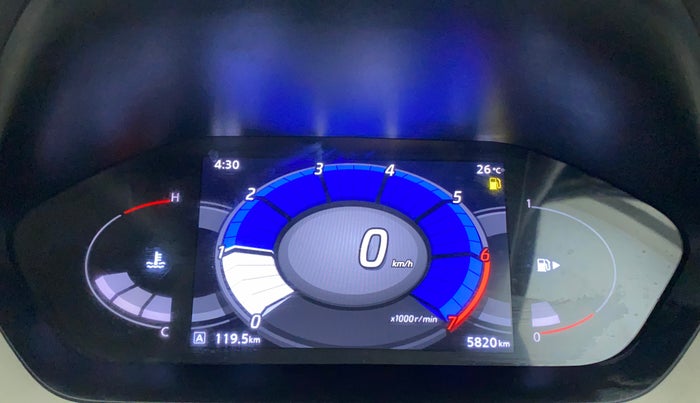 2021 Nissan MAGNITE XV MT, Petrol, Manual, 6,311 km, Odometer Image