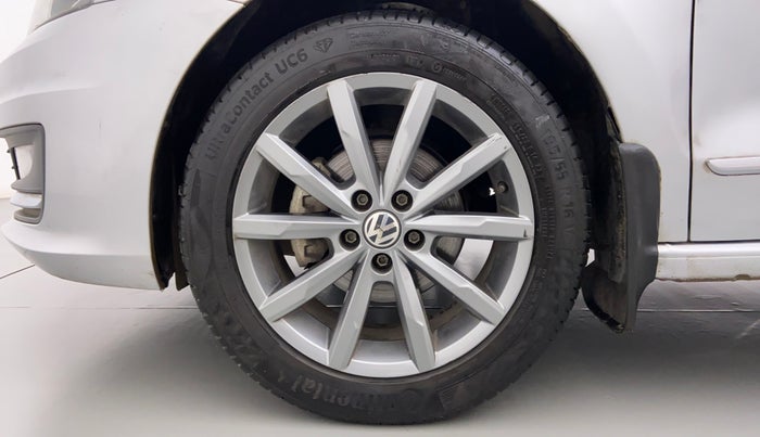 2019 Volkswagen Vento 1.2 TSI HIGHLINE PLUS AT, Petrol, Automatic, 38,656 km, Left Front Wheel