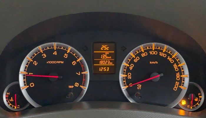 2016 Maruti Ertiga ZXI, Petrol, Manual, 17,996 km, Odometer Image