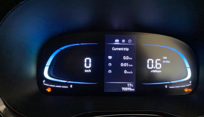 2023 Hyundai EXTER SX 1.2 CNG MT, CNG, Manual, 70,585 km, Odometer Image