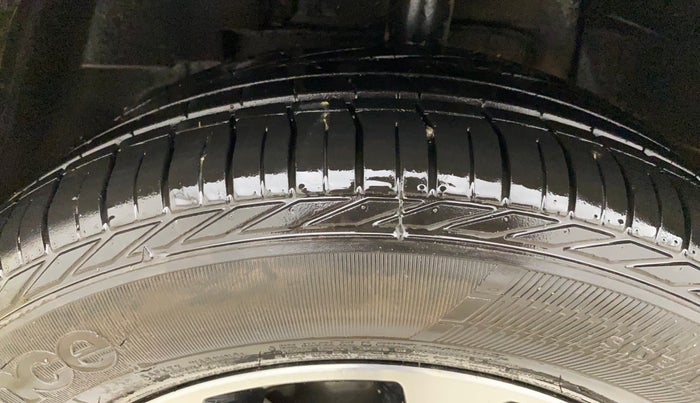 2021 Tata NEXON XZA PLUS (O) PETROL, Petrol, Automatic, 9,239 km, Left Front Tyre Tread