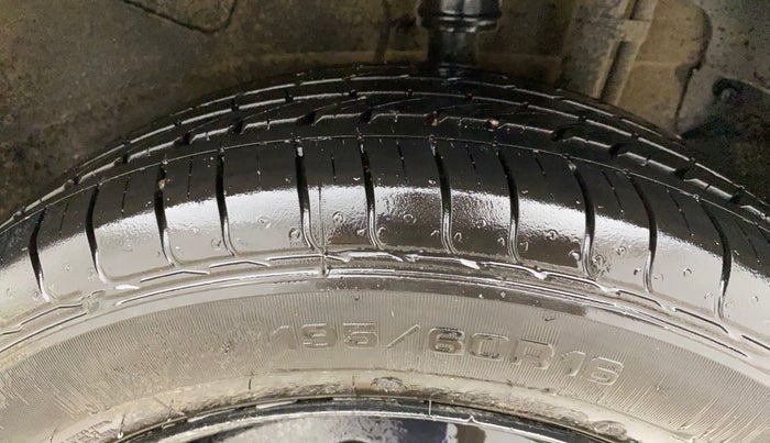 2021 Tata NEXON XZA PLUS (O) PETROL, Petrol, Automatic, 9,239 km, Left Rear Tyre Tread