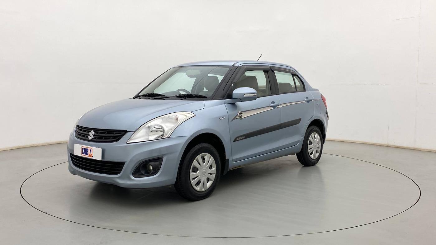 2013 Maruti Swift Dzire VXI, Petrol, Manual, 59,538 km, Left Front Diagonal