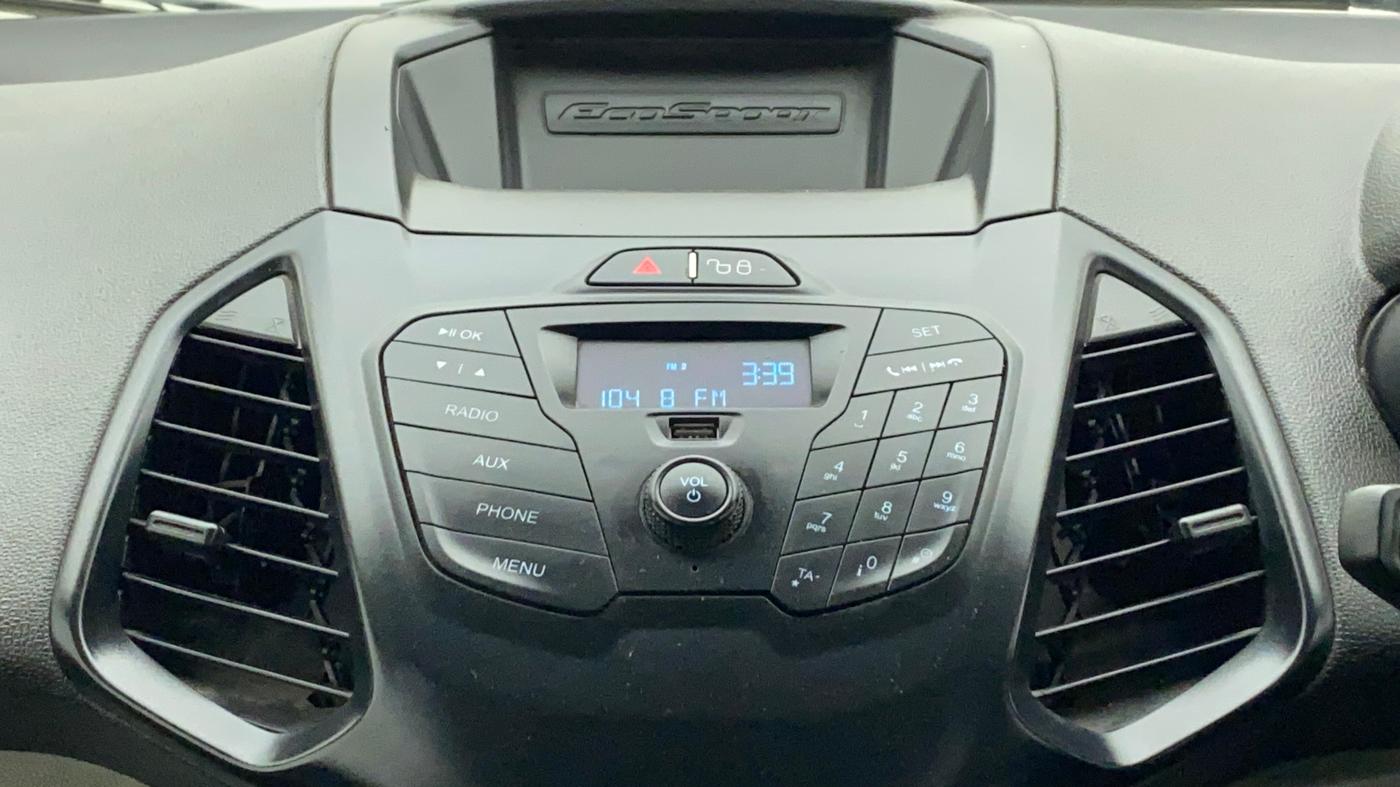 2017 Ford Ecosport AMBIENTE 1.5L PETROL, Petrol, Manual, 88,106 km, Infotainment System