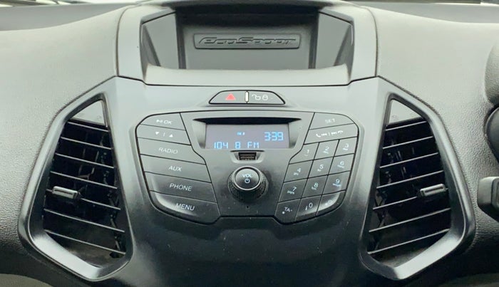 2017 Ford Ecosport AMBIENTE 1.5L PETROL, Petrol, Manual, 88,106 km, Infotainment System