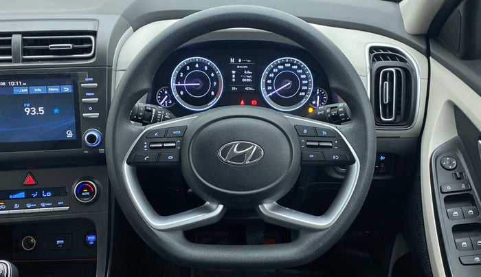 2022 Hyundai Creta S IMT 1.5 PETROL, Petrol, Manual, 4,344 km, Steering Wheel Close Up