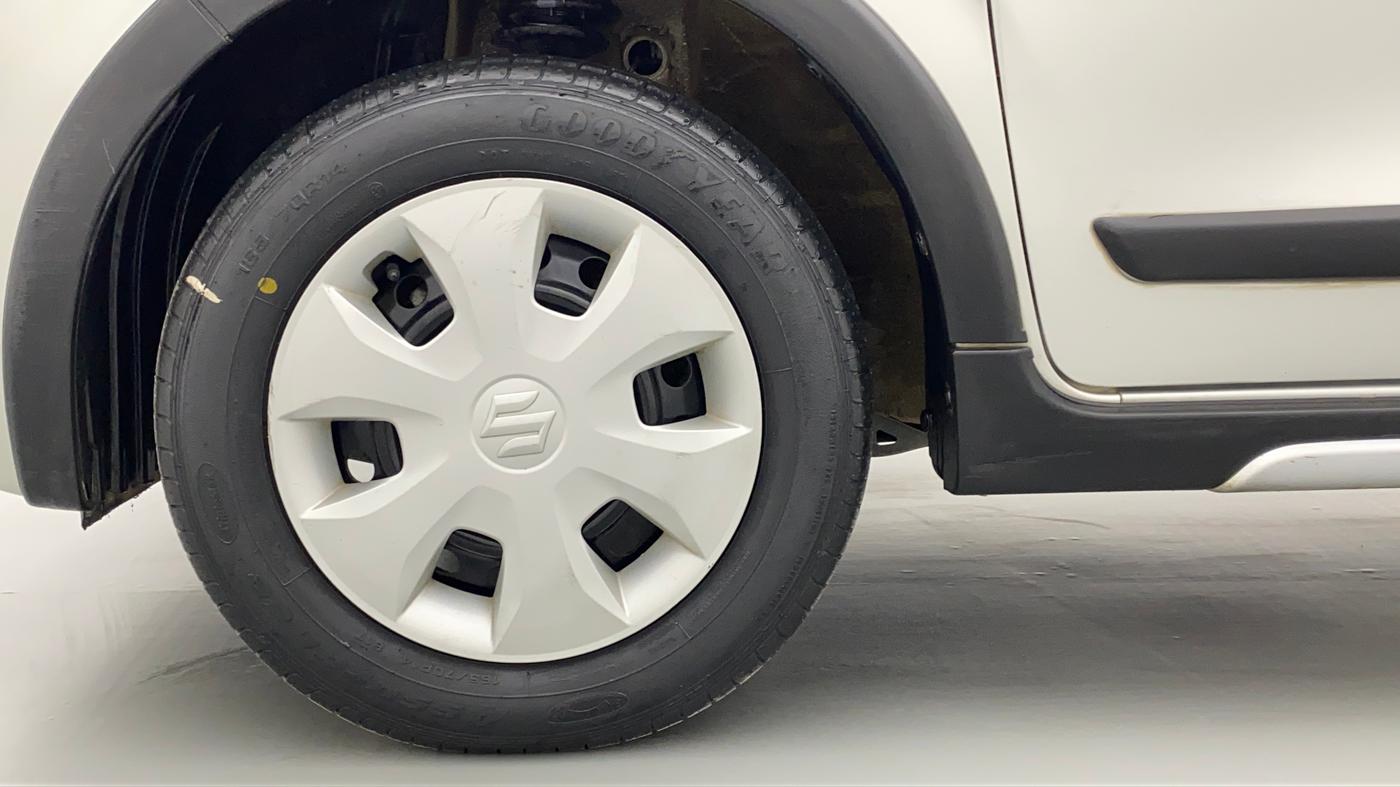 2019 Maruti New Wagon-R VXI 1.0, Petrol, Manual, Left Front Wheel