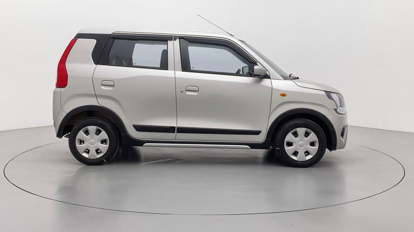 2019 Maruti New Wagon-R VXI 1.0, Petrol, Manual, Right Side View