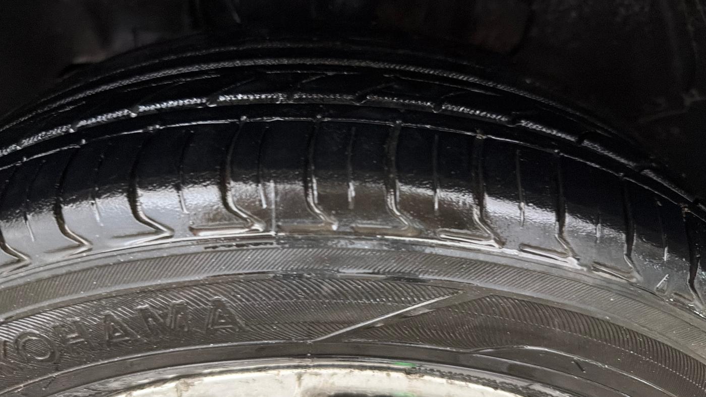 2017 Tata Tiago XZA PETROL, Petrol, Automatic, 76,602 km, Left Front Tyre Tread