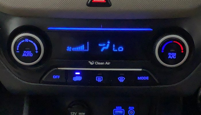 2016 Hyundai Creta SX PLUS 1.6 PETROL, CNG, Manual, 1,01,366 km, Automatic Climate Control