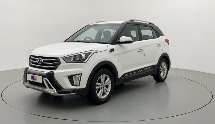 2016 Hyundai Creta SX PLUS 1.6 PETROL, CNG, Manual, 1,01,366 km, Left Front Diagonal