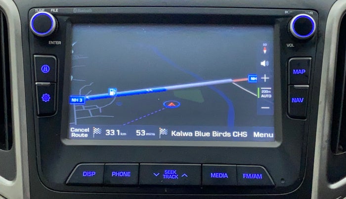 2016 Hyundai Creta SX PLUS 1.6 PETROL, CNG, Manual, 1,01,366 km, Navigation System