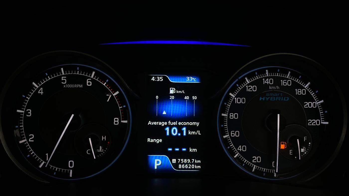 2021 Maruti XL6 ALPHA AT, Petrol, Automatic, 86,617 km, Odometer Image