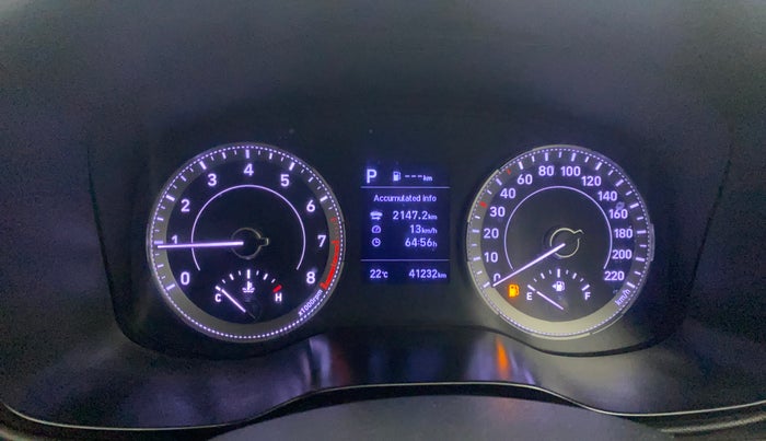 2020 Hyundai VENUE SX PLUS 1.0 TURBO DCT, Petrol, Automatic, 41,193 km, Odometer Image